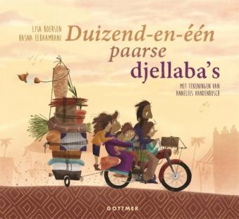 Cover van boek Duizend-en-één paarse djellaba's