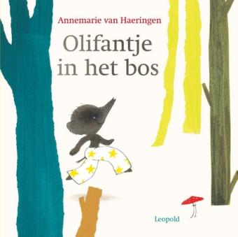 Cover van boek Olifantje in het bos 