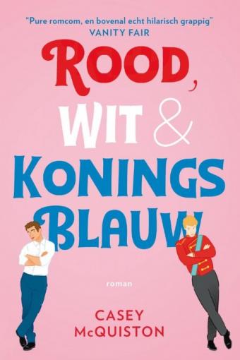 Cover van boek Rood, wit en koningsblauw