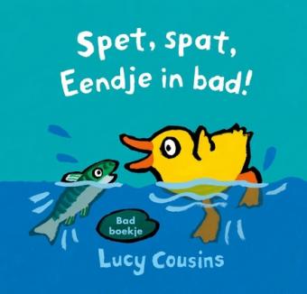 Cover van boek Spet, spat, eendje in bad!