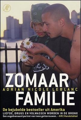 Cover van boek Zomaar familie: liefde, drugs en volwassen worden in de Bronx
