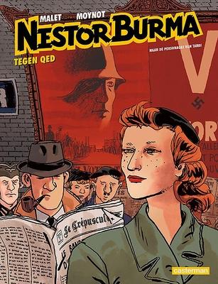 Cover van boek Nestor Burma tegen QED