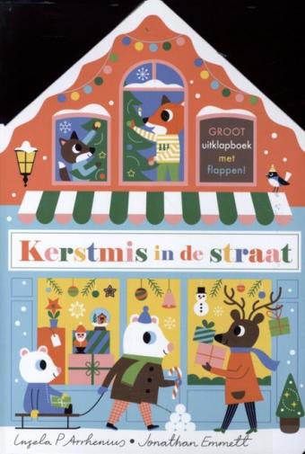 Cover van boek Kerstmis in de straat