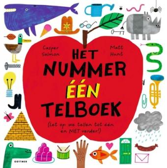 Cover van boek Het nummer één telboek : (let op: we tellen tot één en niet verder!)