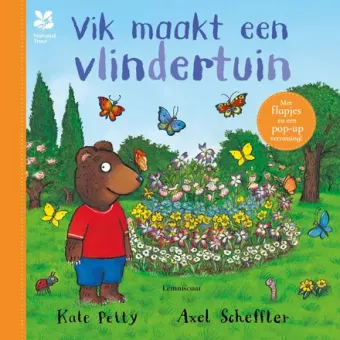 Cover van boek Vik maakt een vlindertuin
