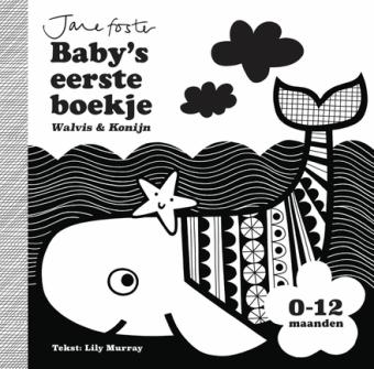 Cover van boek Baby's eerste boekje: Walvis & Konijn