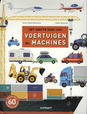 Cover van boek Het grote boek van voertuigen en machines
