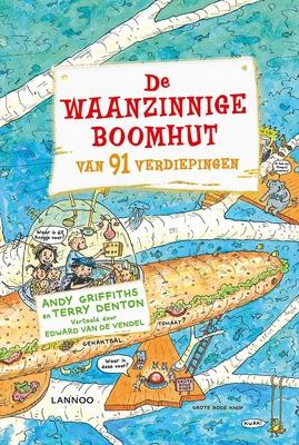 Cover van boek De waanzinnige boomhut van 91 verdiepingen