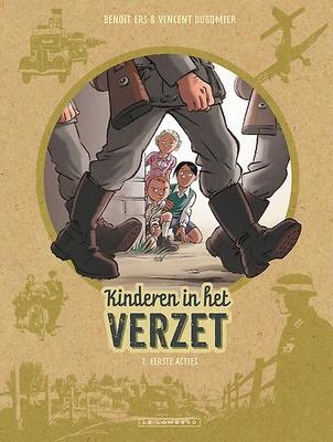 Cover van boek Kinderen in het verzet: eerste acties