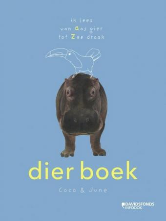 Cover van boek Dier boek: ik lees van aas gier tot zee draak