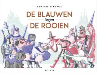 Cover van boek De blauwen tegen de rooien