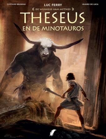 Cover van boek Theseus en de minotauros