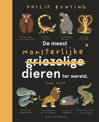 Cover van boek De meest monsterlijke* dieren ter wereld