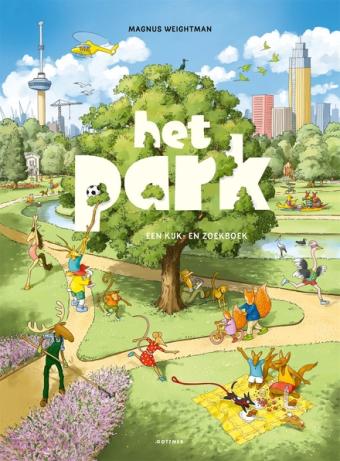 Cover van boek Het park : een kijk- en zoekboek