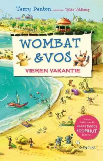 Cover van boek Wombat & Vos vieren vakantie