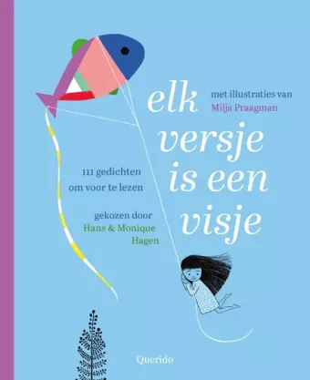 Cover van boek Elk versje is een visje : 111 gedichten om voor te lezen