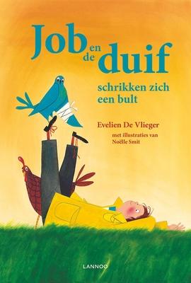 Cover van boek Job en de duif schrikken zich een bult